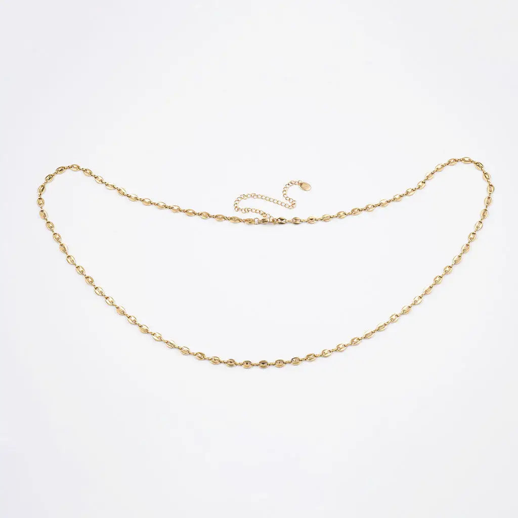 Coin belly chain