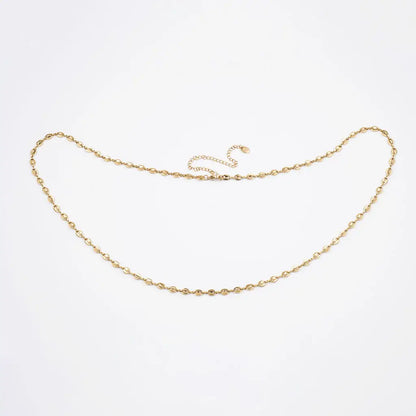 Coin belly chain