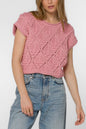 Darlita Sweater Top, Strawberry