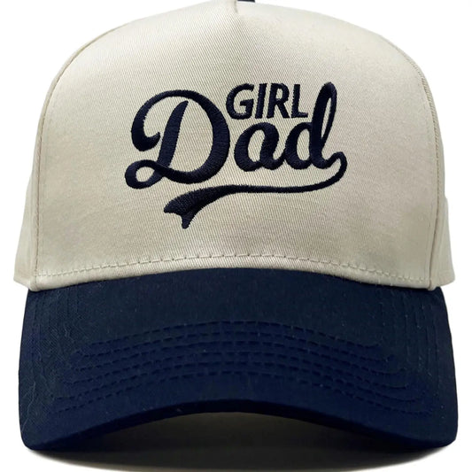 Girl Dad Canvas Trucker