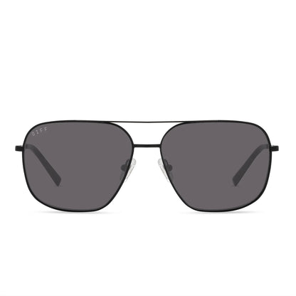 Jonas Sunglasses, Black/Grey