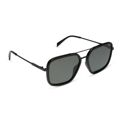 Jordan, Black Grey Polarized Sunglasses
