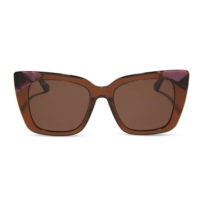 Lizzy Whiskey Torino Tort Sunglasses