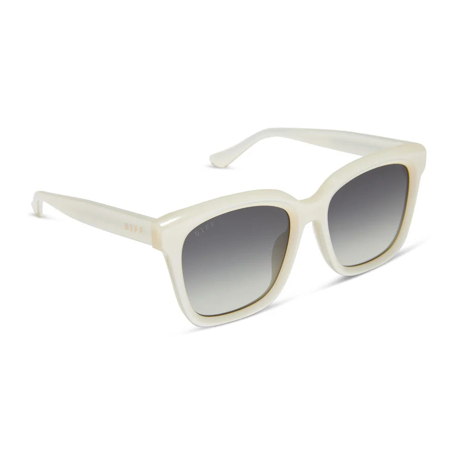 Meredith, Opaline + Grey Sunglasses