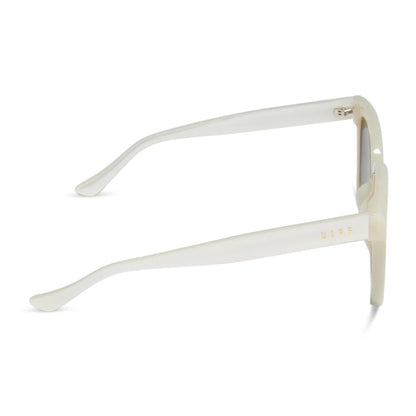 Meredith, Opaline + Grey Sunglasses
