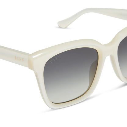 Meredith, Opaline + Grey Sunglasses