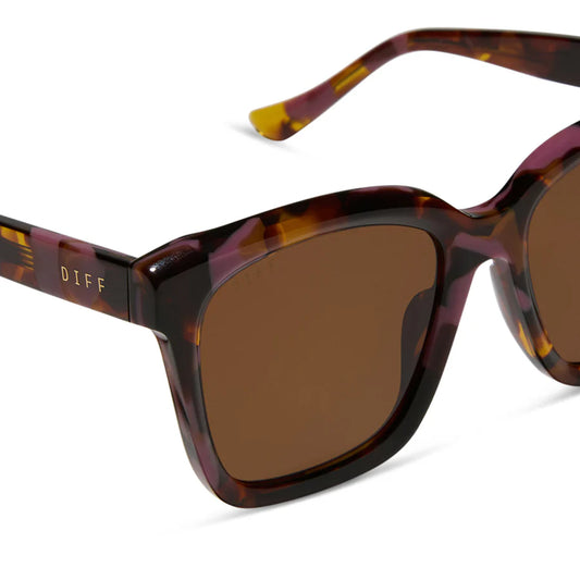 Meredith, Torino Tortoise Brown Sunglasses