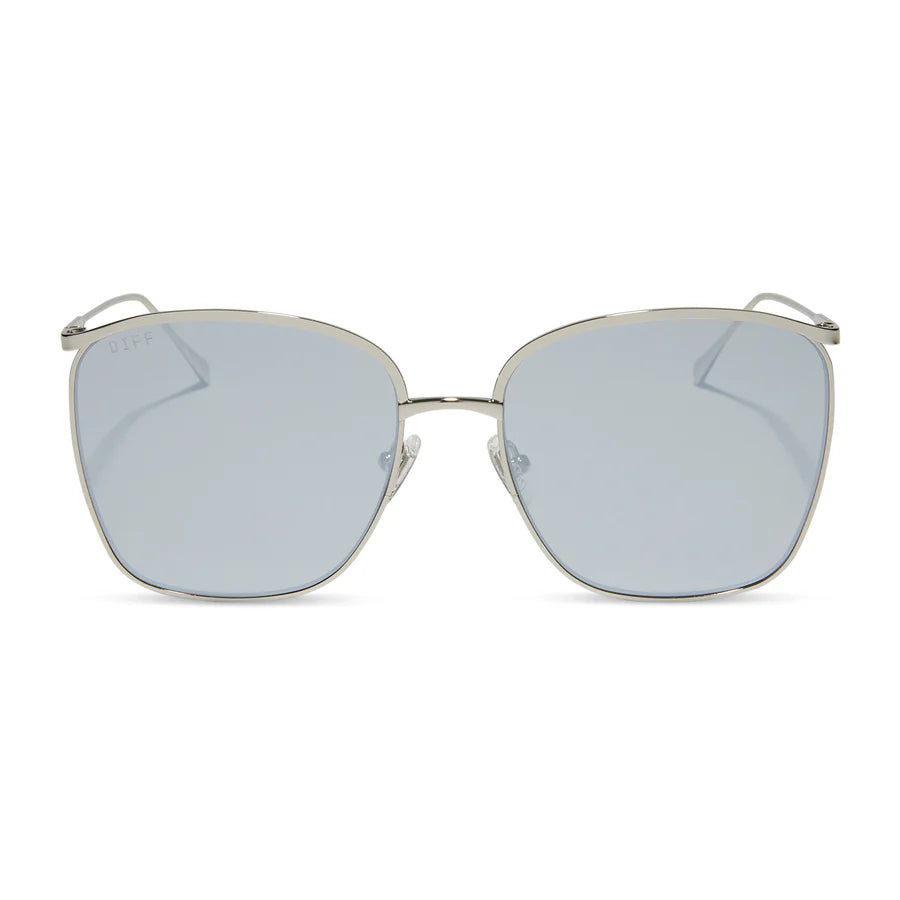 Vittoria, Silver Mirror Sunglasses