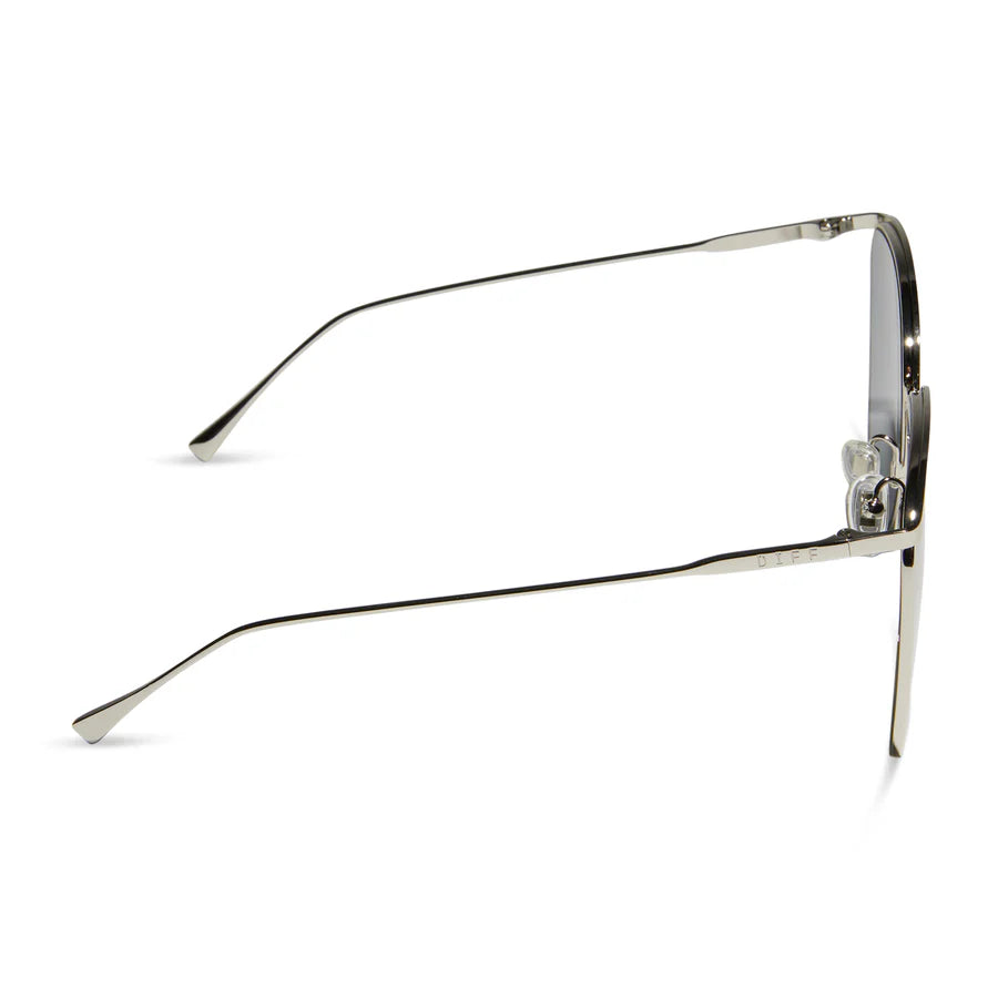 Vittoria, Silver Mirror Sunglasses