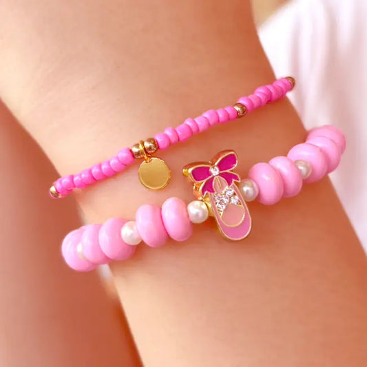 Ballet Shoe Bracelet
