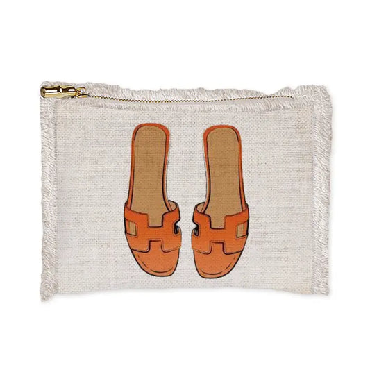 Sandals Zip Pouch