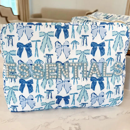 Essentials XL Blue Bow Bag