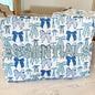Essentials XL Blue Bow Bag