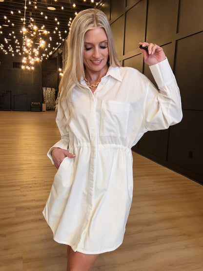 Houston Mini Dress Tocuyo Black