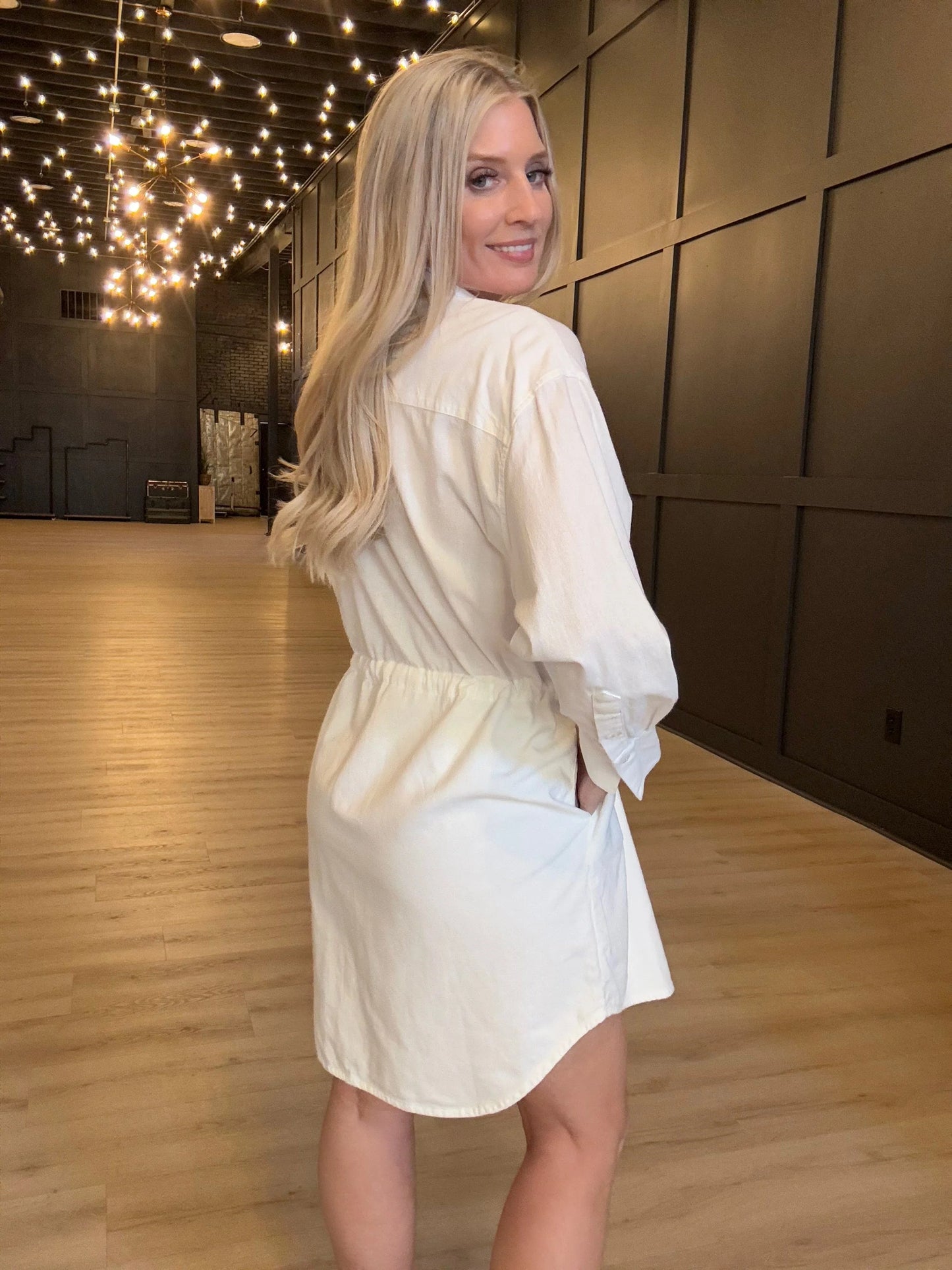Houston Mini Dress Tocuyo Black