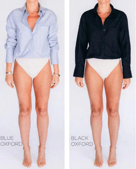 Austin Bodysuit Oxford - Black