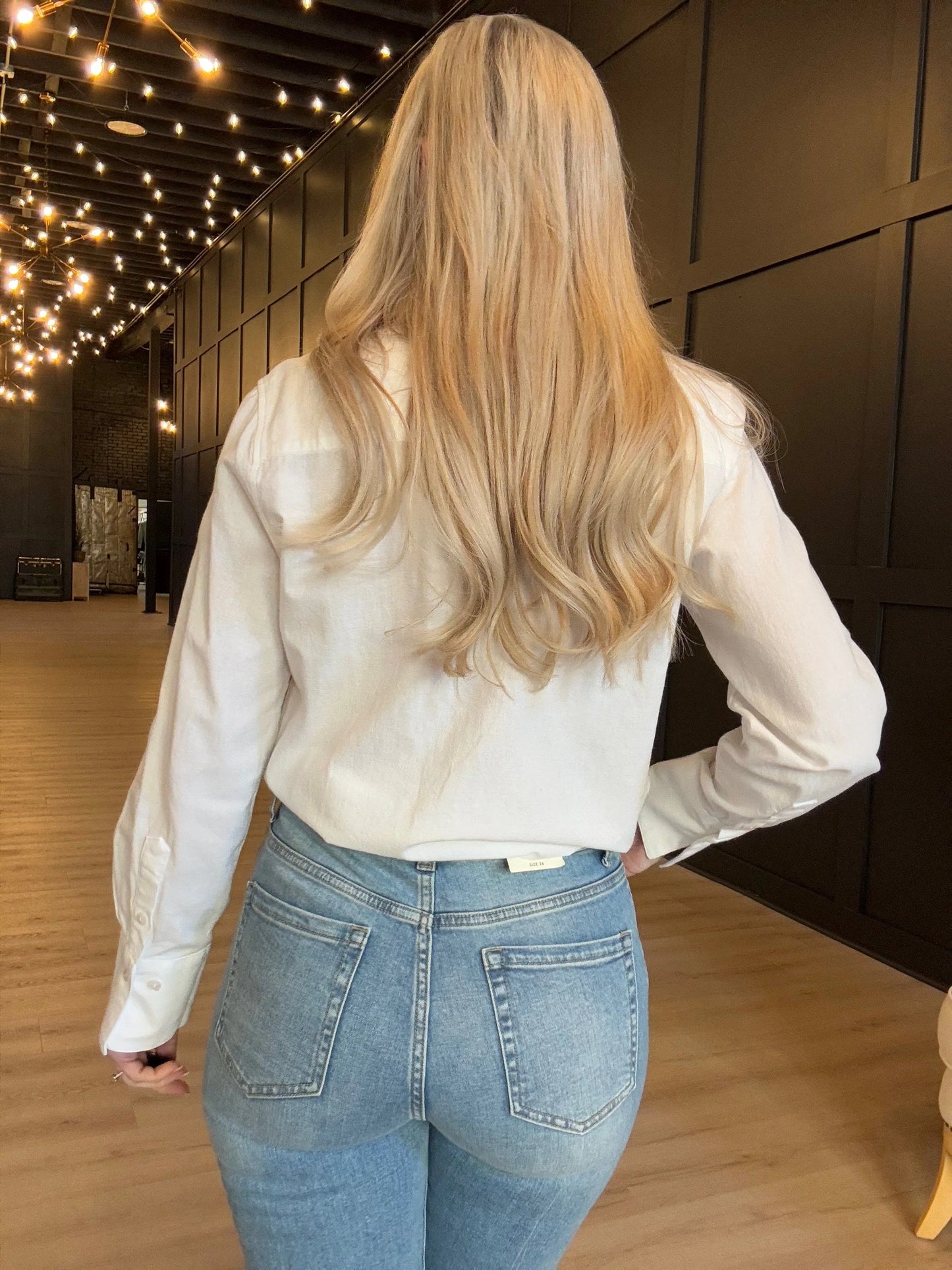 McKinney Untucked Bodysuit Tocuyo White
