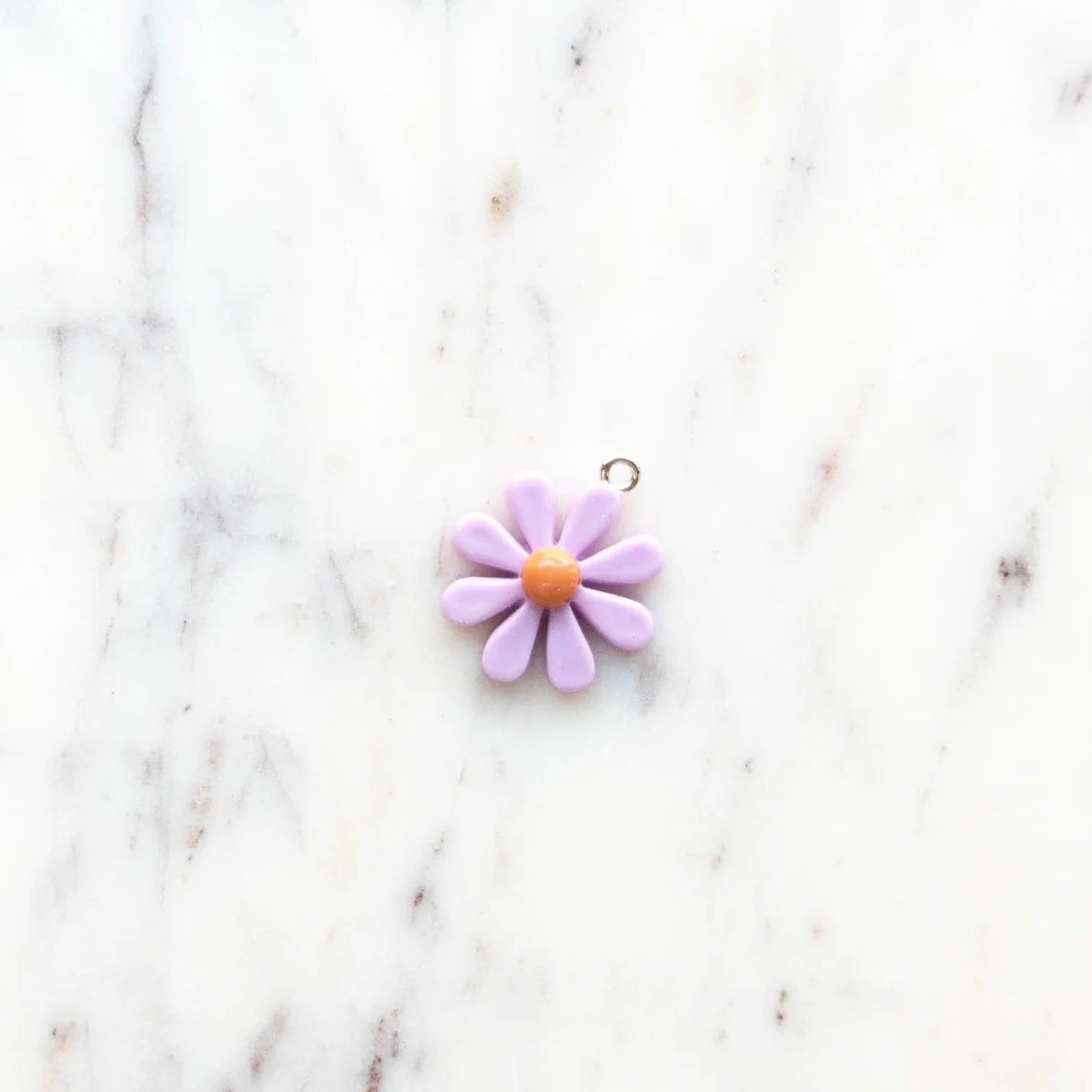 Little Stacks Charms, Purple Flower