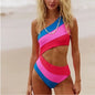 Joyce Onepiece Orchid Colorblock