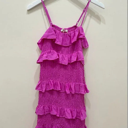 Paola Ruched Mini Dress