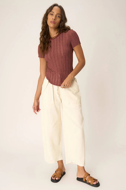 Everyday Textured Rib Tee