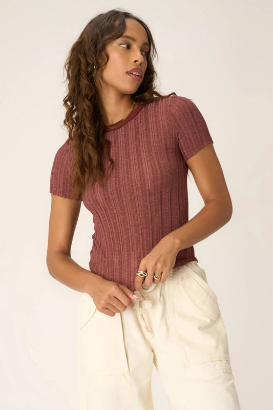 Everyday Textured Rib Tee