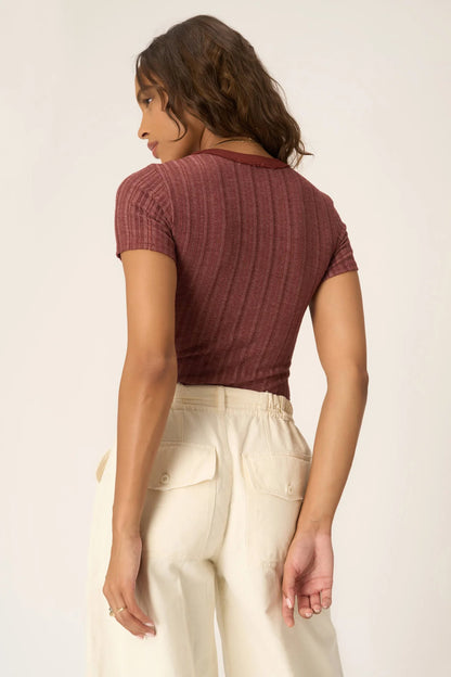 Everyday Textured Rib Tee