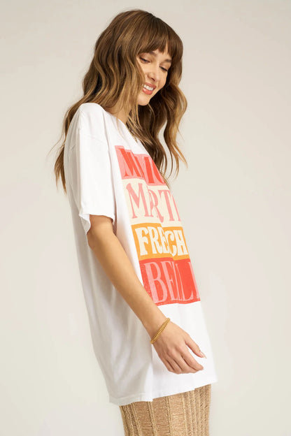 Fancy Drinks Relaxed Tee, One Size