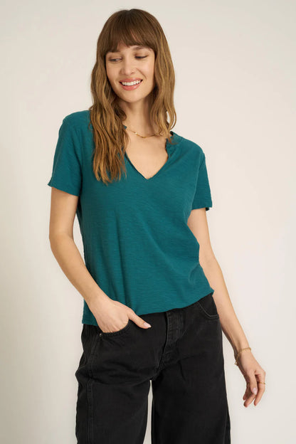 Plata Notched Tee