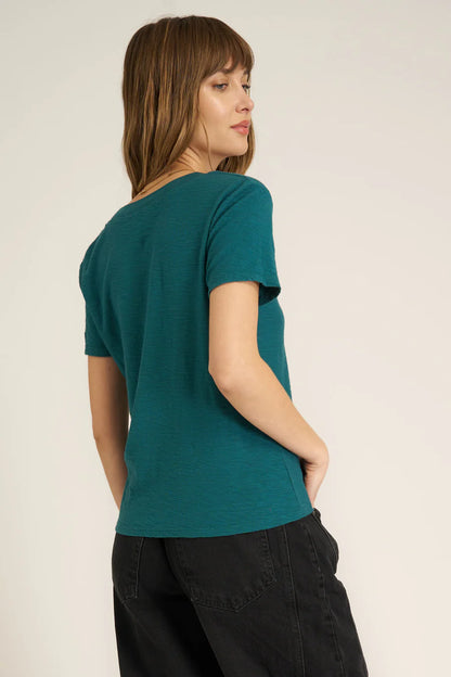 Plata Notched Tee