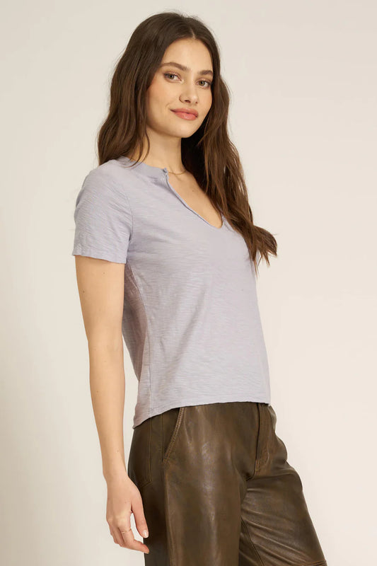 Plata Notched Tee