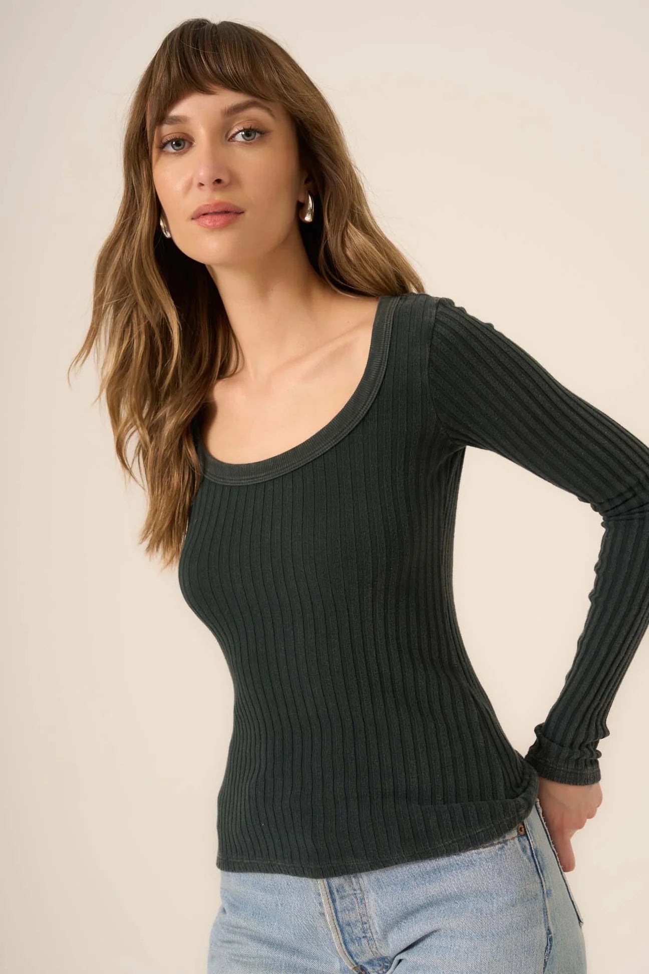 What's the Scoop Rib L/S