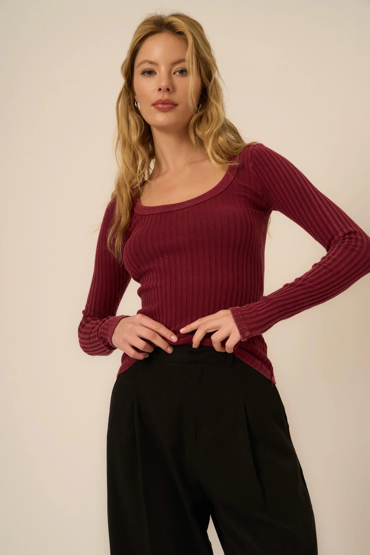 What's the Scoop Rib L/S