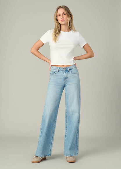 Lou Lou Low Rise Wide Leg - Elegant