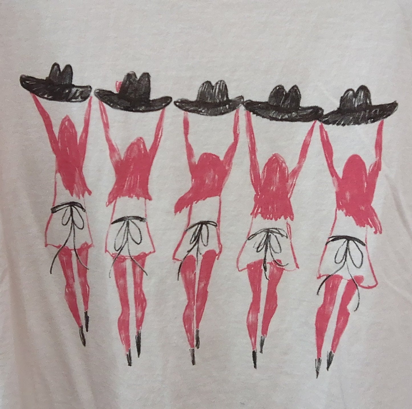 Dancing Cowboy Hats Boy Tee