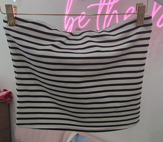 Thea Striped Tube Top