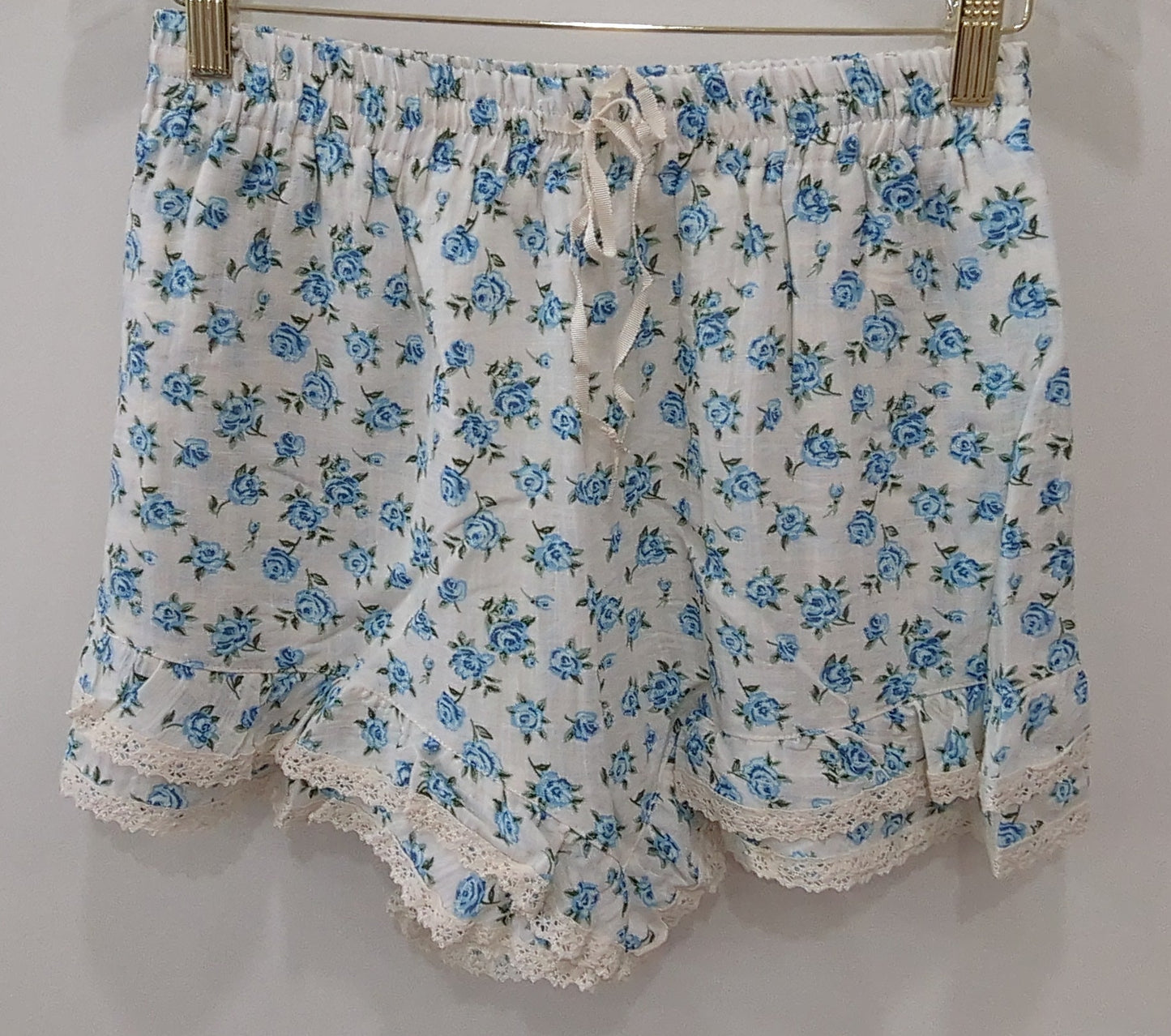 Vivid Ditsy Double Layered Lace Shorts