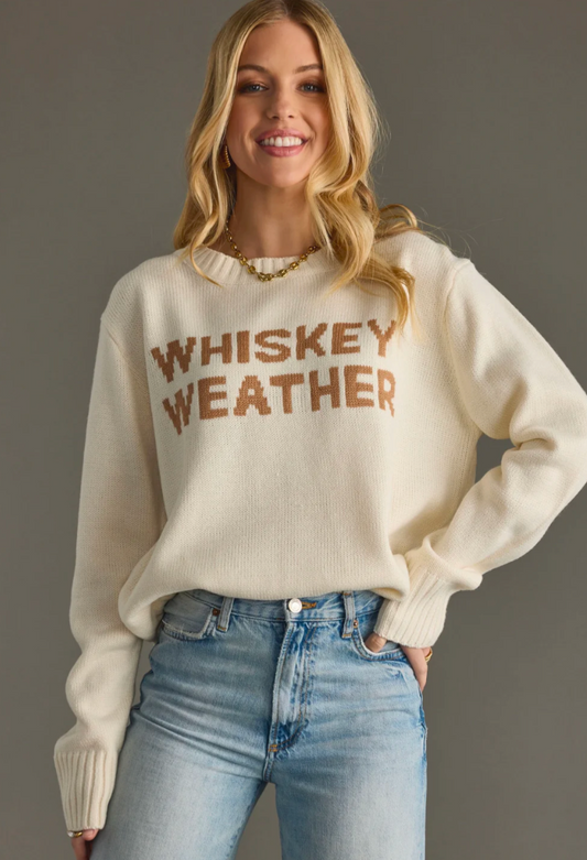 Whiskey Weather Sweater Ivory Large