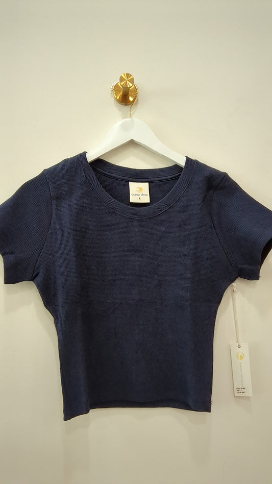 Navy Lightweight Thermal Tee