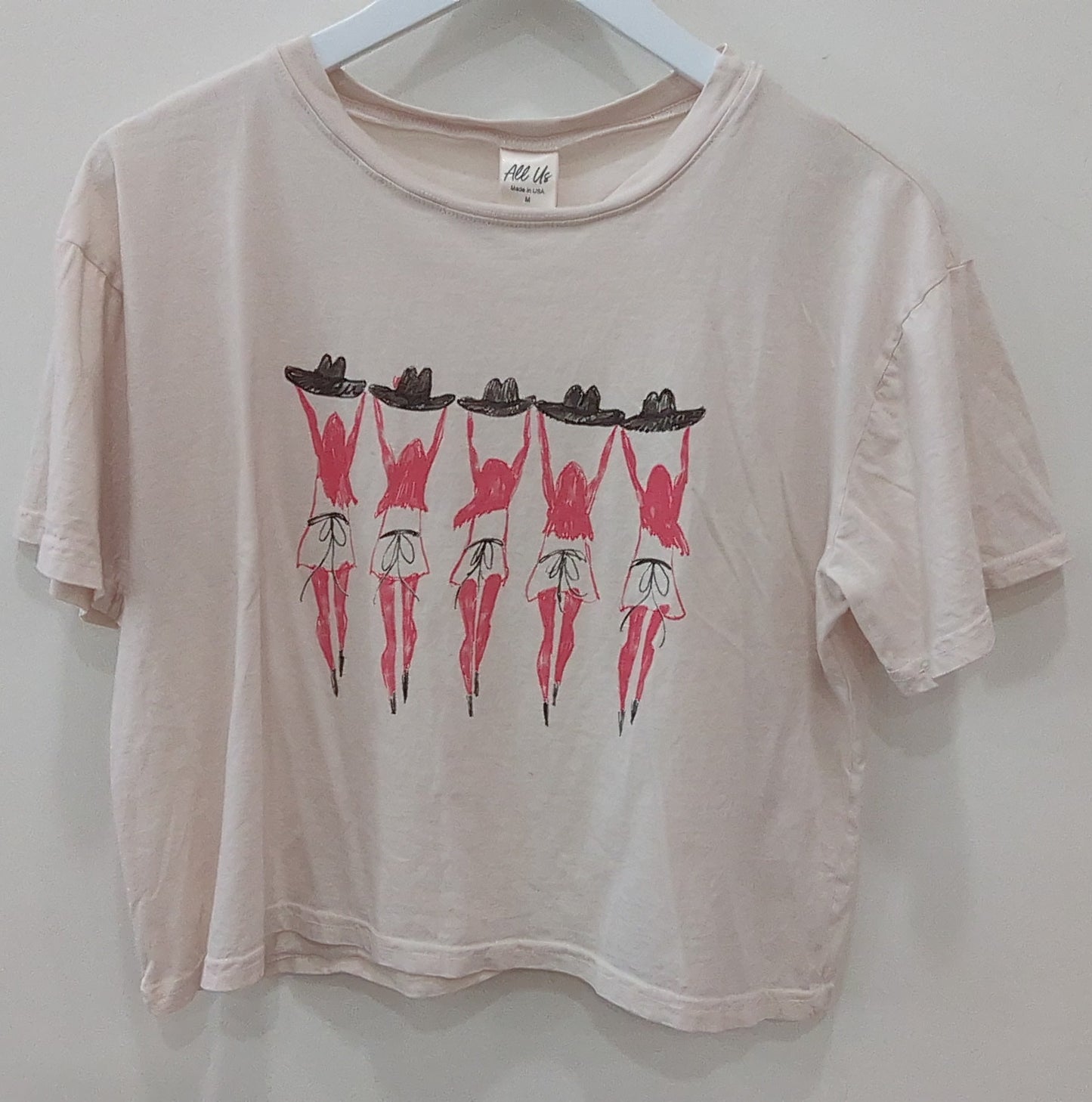 Dancing Cowboy Hats Boy Tee