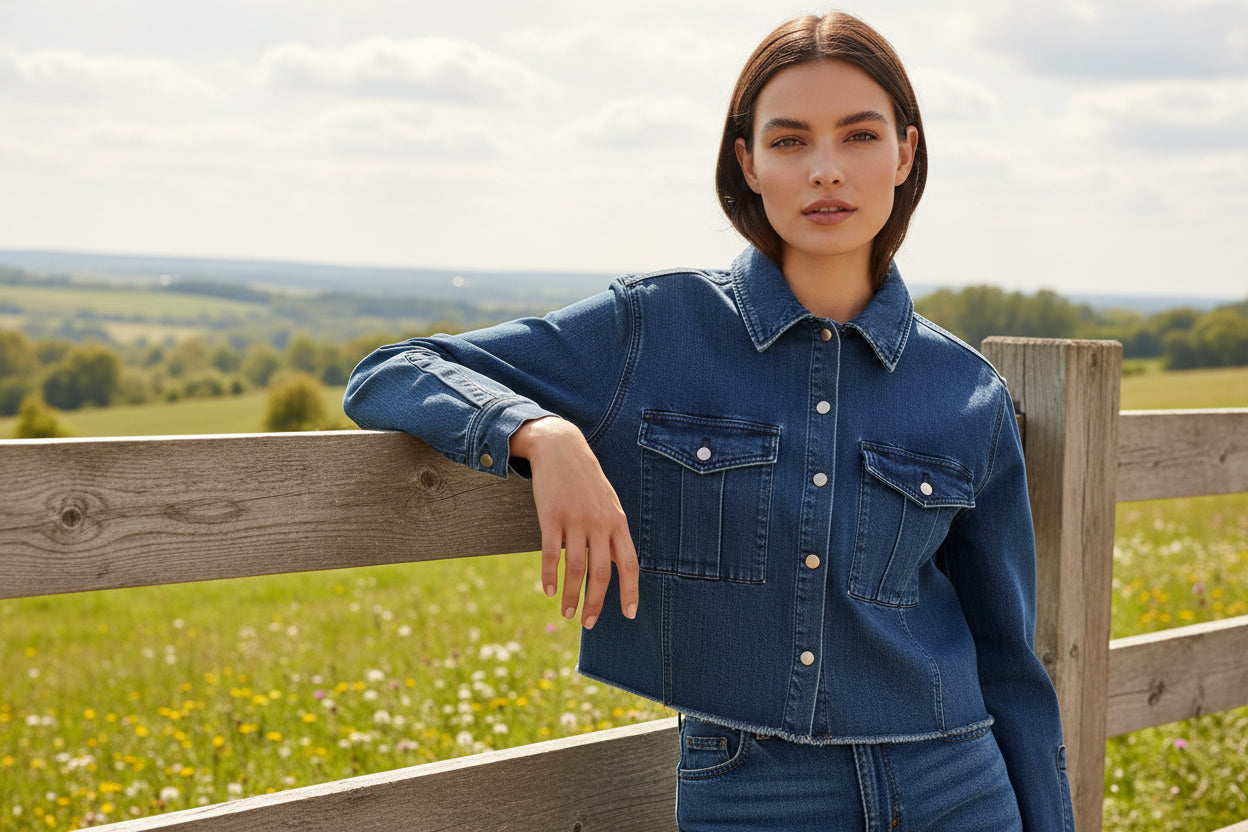 Fray Denim Jacket