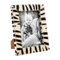 Large Zebra Mohair Frame