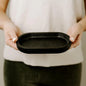 Small Wood Tray, black