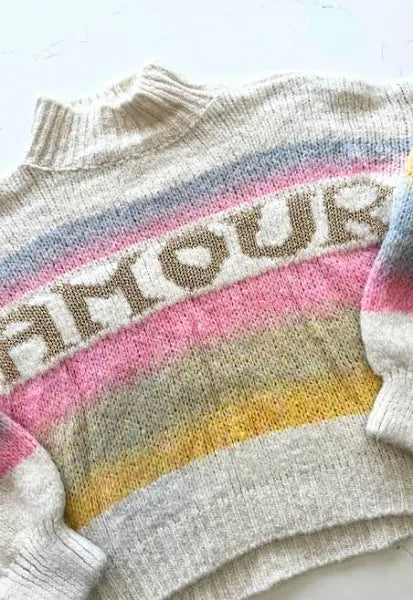 Amaranth Amore Sweater Beige
