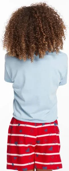 Kids Flag Tee baby blue