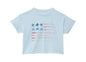 Kids Flag Tee baby blue