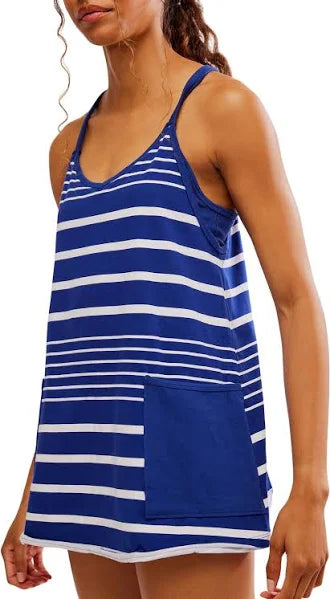 Hot Shot Mini Spring Stripe Navy