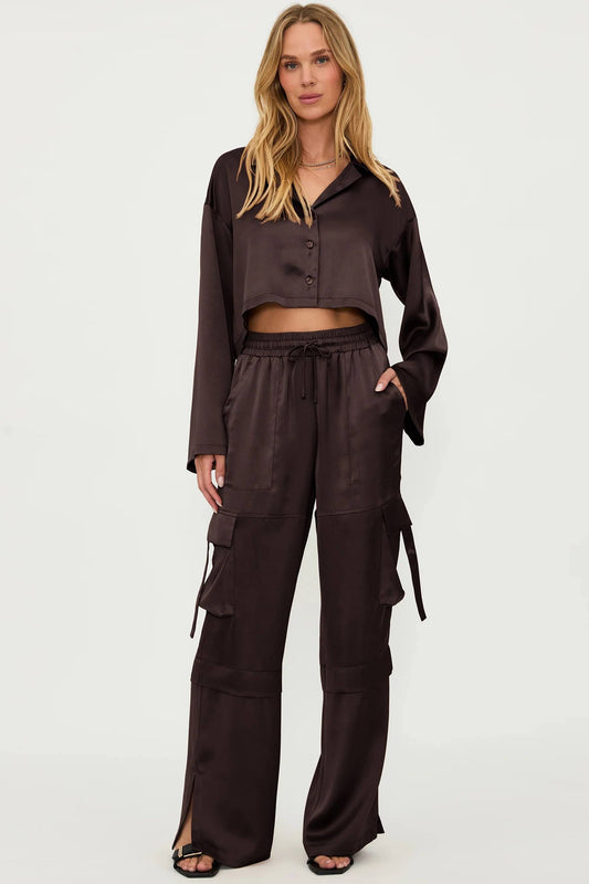 Gianna Pant Java Satin
