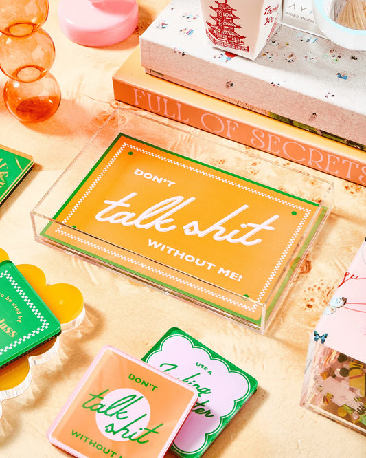 Snarky Orange Tray - Small