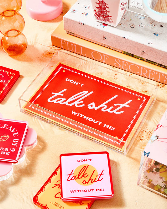 Snarky Red Tray - Small